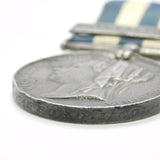 Coldstream Guards 1882 Egypt Medal w. Suakin 1885 Clasp PTE Stafford Antique