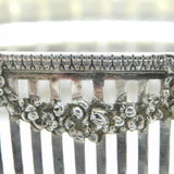 Austrian Sterling Silver Classical Column Centrepiece Bowl Antique c1910 Vienna