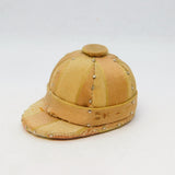 Victorian Novelty Jockey's Cap Riding Hat Pin Cushion Antique c1880
