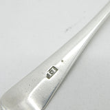 George III Aberdeen Sterling Silver Teaspoon Antique c1800 John Leslie