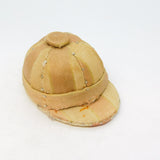 Victorian Novelty Jockey's Cap Riding Hat Pin Cushion Antique c1880