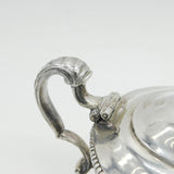 George II Sterling Silver Paw Foot Lidded Sauce Boat Antique 1755 London