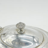 George II Sterling Silver Paw Foot Lidded Sauce Boat Antique 1755 London