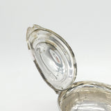 George II Sterling Silver Paw Foot Lidded Sauce Boat Antique 1755 London