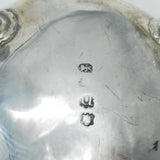 George II Sterling Silver Paw Foot Lidded Sauce Boat Antique 1755 London