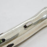 Victorian Sterling Silver Shibayama Insect Chilli Pepper Ornament Antique