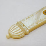18th Century French Pearl, Gold, Enamel Palais Royal Etui Needle Case Antique c1790