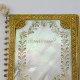 19th Century French Palais Royal Pearl & Gold Souvenir Aide Memoire Antique 1825