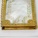 19th Century French Palais Royal Pearl & Gold Souvenir Aide Memoire Antique 1825