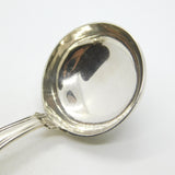 George III Sterling Silver Lion Crest Tea Caddy Spoon Antique 1807 London