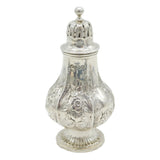 William IV Sterling Silver Floral Baluster Sugar Caster Antique 1835 London