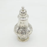 William IV Sterling Silver Floral Baluster Sugar Caster Antique 1835 London