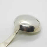 George III Sterling Silver Lion Crest Tea Caddy Spoon Antique 1807 London