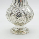 William IV Sterling Silver Floral Baluster Sugar Caster Antique 1835 London