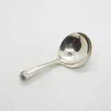 George III Sterling Silver Lined Pattern Tea Caddy Spoon Antique 1813 London