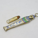 20th Century Egyptian .800 Silver Pharoah Pencil Fob Pendant Antique c1920