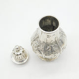 William IV Sterling Silver Floral Baluster Sugar Caster Antique 1835 London