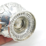 William IV Sterling Silver Floral Baluster Sugar Caster Antique 1835 London