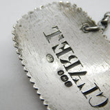 George III Sterling Silver Claret Wine Decanter Label Antique 1798 London