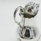 George III Sterling Silver Crested Baluster Cream Jug Antique 1813 London