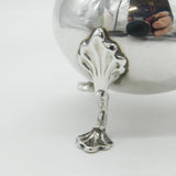 George III Sterling Silver Crested Baluster Cream Jug Antique 1813 London