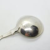 William IV Sterling Silver Fiddle Pattern Tea Caddy Spoon Antique 1835 London