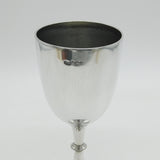 Edwardian Sterling Silver Wine Goblet Chalice Cup Antique 1902 Sheffield