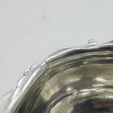 George II Sterling Silver Crested Paw Foot Sauce Boat Antique 1742 London