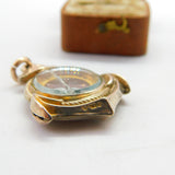 Victorian 9ct Gold Naval Anchor of Hope Compass Fob Pendant c1890 Antique AF