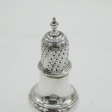 George III Sterling Silver Muffineer Sugar Caster Antique 1777 London