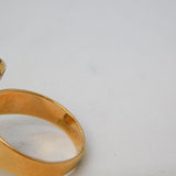Victorian 15ct Yellow Gold, White Opal & Pearl Set Statement Ring Antique c1880