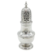 George II Sterling Silver Muffineer Sugar Caster Antique 1749 London S. Wood