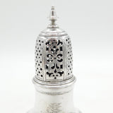 George II Sterling Silver Muffineer Sugar Caster Antique 1749 London S. Wood