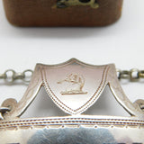 Georgian Sterling Silver 'Lisbon' Wine Decanter Label 1796 Antique Birmingham