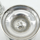 George II Sterling Silver Muffineer Sugar Caster Antique 1749 London S. Wood