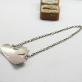 Georgian Sterling Silver 'Lisbon' Wine Decanter Label 1796 Antique Birmingham