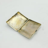 Victorian Sterling Silver & Colourful Enamel Horse Racing Cigarette Case Antique 1892 Birmingham