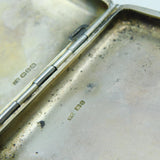 Victorian Sterling Silver & Colourful Enamel Horse Racing Cigarette Case Antique 1892 Birmingham