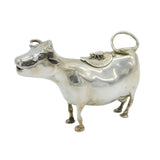 19th Century Dutch .934 1st Standard Silver Cow Creamer Jug Antique c1840