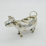 19th Century Dutch .934 1st Standard Silver Cow Creamer Jug Antique c1840