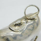 19th Century Dutch .934 1st Standard Silver Cow Creamer Jug Antique c1840