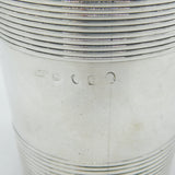 George III Sterling Silver Crested Beaker Cup Antique 1790 London