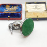 Sterling Silver Kingfisher Figurine Ornament Vintage 1997 Birmingham