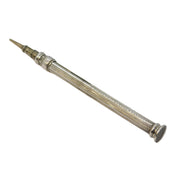 Sampson Mordan Sterling Silver Propelling Pencil & Pipe Tamper Antique c1890