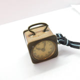 Novelty Alarm Clock Form Sewing Tape Measure Antique c1920 Art Deco
