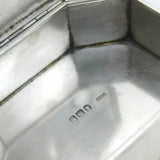 George III Peninsular War Sterling Silver Regimental Snuff Box Antique London