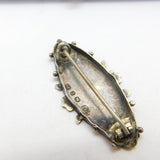 Victorian Sterling Silver Annie Name Christening Brooch 1898 Birmingham Antique