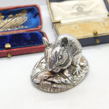 Sterling Silver Field Mouse Figurine Sculpture Vintage 1998 Birmingham