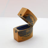 Victorian Mauchline Ware Shakespeare's House Jewellery Ring Box c1880 Antique