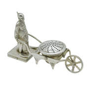 19th Century Dutch .934 Standard Novelty Chinese Spice Seller Pepper Antique 1848
